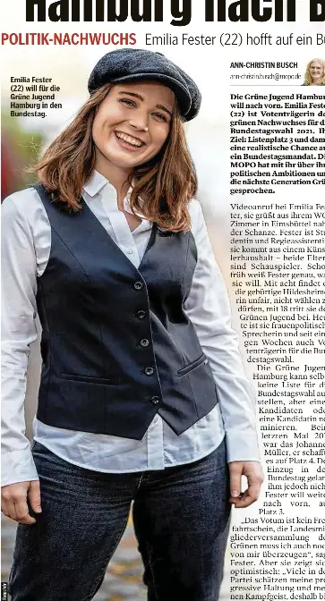 junge grune will fur hamburg nach berlin pressreader