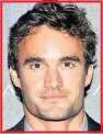  ??  ?? Rugby star Thom Evans