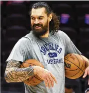  ?? ASSOCIATED PRESS ?? Grizzlies center Steven Adams cleared health and safety protocols and is expected to play in Game 3 of the Western Conference semifinals tonight after missing the first two games.