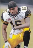  ?? AL CHAREST CALGARY SUN/QMI AGENCY ?? Brandon Banks led the CFL in receptions and targets going into week five.