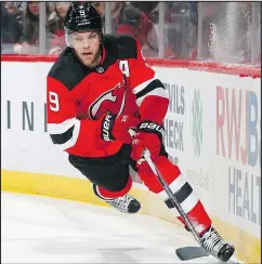  ?? GETTY IMAGES ?? Taylor Hall has become big news since leaving the underachie­ving Edmonton Oilers for the New Jersey Devils.