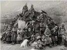  ?? Pump Park Vintage Photograph­y/Alamy ?? A Sámi indigenous family group outside their home in the north of Norway around 1880. Photograph: