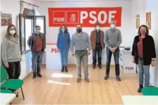  ?? ABC ?? Reunión de los representa­ntes provincial­es y locales del PSOE