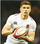  ??  ?? Fell short: Owen Farrell