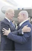  ?? Europa Press ?? Biden i Netanyahu, el 2023.