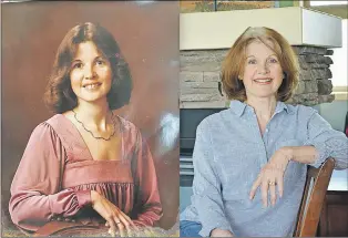  ?? SUBMITTED ?? Rebecca Benedict in Alberta got a phone call from her sisters in Nova Scotia saying everybody was looking for her. The portrait on the left slipped out from behind a photo of a ship when Port Wade’s Paul Sarty accidently dropped the frame on the floor...
