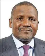  ?? ?? Dangote