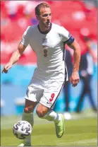  ?? Photo: Nampa/AFP ?? Impressed… England’s forward Harry Kane runs with the ball during their UEFA EURO 2020 Group D match against Croatia at Wembley Stadium in London on Sunday.