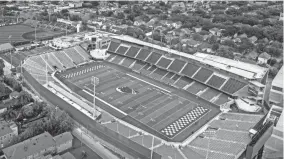  ??  ?? Yulman Stadium is home to the Tulane football team. The Green Wave was scheduled to host Oklahoma on Saturday, but the game was moved to Norman due to Hurricane Ida. PHOTO PROVIDED