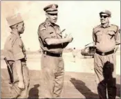  ?? COURTESY: PRASAR BHARTI ?? Lt Gen Sagat Singh addressing troopes in 1971 war