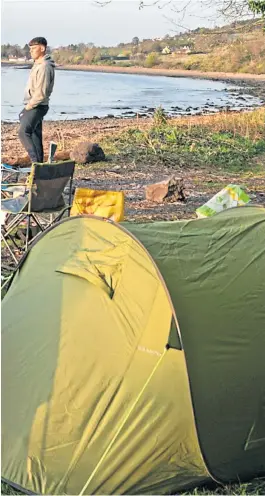  ??  ?? CRACKDOWN: A majority of Scots want tougher penalties for dirty camping, while Richard Barron, top, says it is a lonely battle and Stephen Young is pleased the poll shows the level of concern across Scotland.