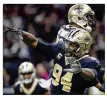  ?? BILL FEIG / ASSOCIATED PRESS ?? The Saints’ Cam Jordan is back this weekend in Minnesota, where he lived as his dad played for the Vikings.