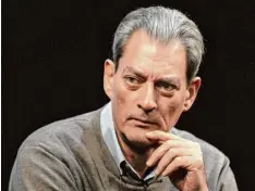  ?? Foto: dpa ?? Begnadeter Schreiber: der US Autor Paul Auster (*1947).