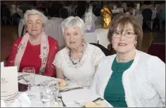  ??  ?? Phyllis Hall, Peggy Stamp and Eileen Creevey from Kilmore Quay Guild.