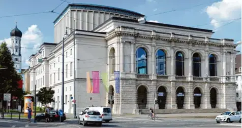  ?? Foto: Silvio Wyszengrad ?? Das Große Haus des Theaters Augsburg, Bühne für Oper, Schauspiel und Ballett.