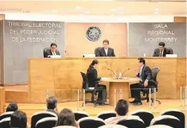  ?? ESPECIAL ?? Tribunal Electoral del Poder Judicial de la Federación.