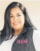  ??  ?? > Rosa Elena Millán, abanderada de Fuerza por México.