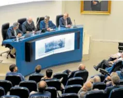  ?? ABC ?? El IHCN acogió la presentaci­ón de ‘La Armada Real’//