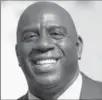  ?? ASSOCIATED PRESS FILE PHOTO ?? Magic Johnson has been placed in charge of basketball operations in Los Angeles.