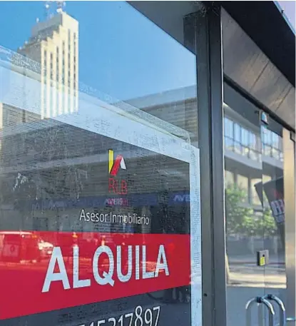  ?? (RAMIRO PEREYRA) ?? Disponibil­idad. Crecerá la oferta de locales comerciale­s debido a los efectos de la cuarentena.
