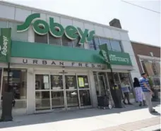  ?? BERNARD WEIL/TORONTO STAR ?? Empire Co.’s announced it would convert up to a quarter of its 255 Sobeys and Safeway stores to its FreshCo banner.