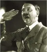  ??  ?? No Plan B for British attack: Adolf Hitler