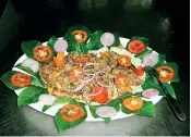  ??  ?? Attractive dishes of tilapia preparatio­ns