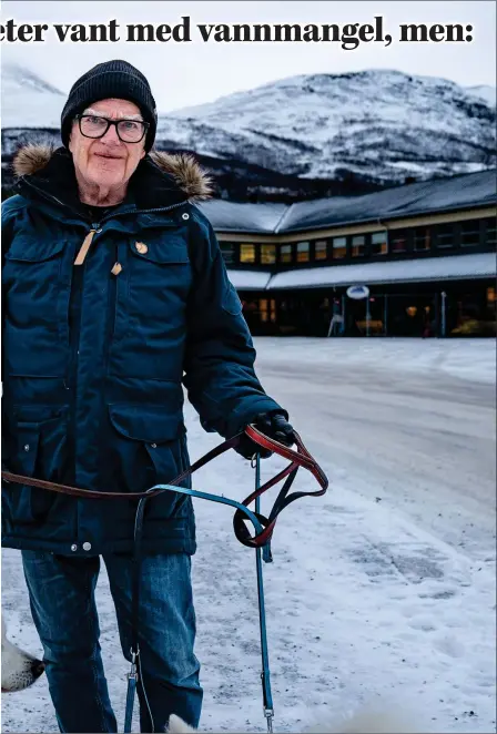  ?? FOTO: MARIUS HOE ?? FØRE VAR: – Man skal vaere forsiktig med å grave i vannkilder, sier Peter Hammarlund.