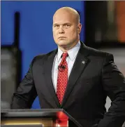  ?? ASSOCIATED PRESS ?? Acting Attorney General Matt Whitaker is not expected to recuse himself from the Russia probe, people close to him say.