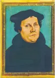  ?? FOTO: DPA ?? Sah Luther im Jahr 1528 so aus? Das Portrait hat Lukas Cranach der Ältere gemalt.