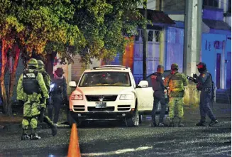  ?? Foto:especial. ?? Los atacados eran presuntos ex policías de Salamanca, confirmó la PGJE./