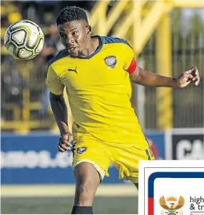  ?? SESHIBEDI / GALLO IMAGES / SYDNEY ?? Thato Lingwati is being paired with Lorenzo Gordinho to tighten Celtic’s defence.