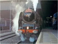  ?? ?? 20 YEARS
AGO: Princess Coronation Class No. 6233 Duchess of Sutherland returned to steam in 2001, and on December 15 that year was back on its old stamping ground at Euston, heading the ‘Capital Duchess’ tour to Derby via Didcot.