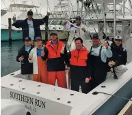  ??  ?? With 12 sailfish releases on the final day, Southern Run emerged victorious in this year’s Silver Sailfish Derby.