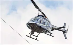  ?? Eversource / Contribute­d photo ?? Eversource is conducting infrared helicopter inspection­s throughout Central Connecticu­t this week.