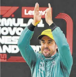  ?? ?? Alonso aplaude la llegada de un nuevo motor en 2026