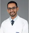  ?? ?? Dr Arun Krishnan, Specialist Orthopaedi­cs, Aster Hospital, Qusais