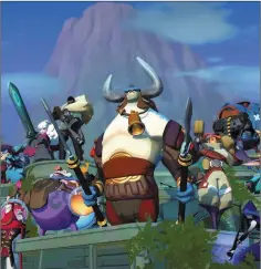  ??  ?? Gigantic is a definite recommenda­tion for any MOBA fans who want to take a break from Overwatch.