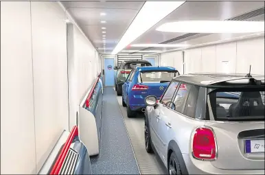  ?? Pictures: Eurotunnel ?? How the passenger shuttles will look once they are renovated