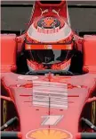  ??  ?? 4● Numeri di gara differenti con cui ha vinto con la Ferrari: 1 (2 GP), 4 (1 GP), 6 (6 GP) e 7 (1 GP). In epoca moderna nessun ferrarista ci è riuscito