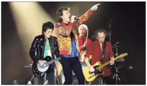  ?? Greg Allen / Associated Press ?? From left, Ronnie Wood, Mick Jagger, Charlie Watts and Keith Richards of The Rolling Stones are celebratin­g the 40th anniversar­y of their album “Tattoo You” with a remastered collection that includes nine previously unreleased tracks.