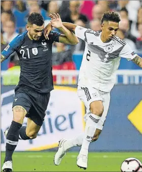  ?? FOTO: GETTY ?? Lucas Hernández, asombró a todos con su enorme partidazo con Francia