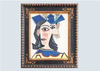  ?? © 2019, SUCCESSION PICASSO – PARIS ?? Pablo Picasso, Buste de femme au chapeau (Dora), 1939 Fondation Beyeler, Riehen/Basel, Sammlung Beyeler.
