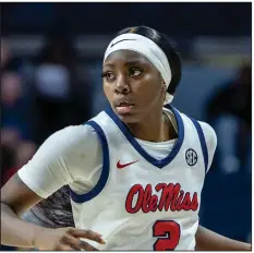  ?? (AP/Vasha Hunt) ?? After a tremendous senior season with Ole Miss, which beat Marquette 67-55 on Saturday in the first round of the NCAA women’s tournament, former Springdale High School star Marquesha Davis will likely hear her named called when the WNBA holds its draft on April 15 in Brooklyn, N.Y.