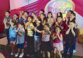  ??  ?? The cast of the Sunday kiddie show