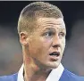  ??  ?? Ireland’s James McCarthy has been ruled out of the World Cup playoffs.