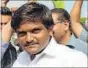  ?? HT FILE ?? The sedition charge against Patidar stir leader Hardik Patel and his five aides has not been withdrawn.