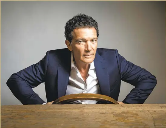  ?? Jay L. Clendenin Los Angeles Times ?? “I’M HAPPY to be Hispanic, happy to be a Spaniard, happy to be Latino,” actor Antonio Banderas recently told Univision anchor Jorge Ramos during an interview.