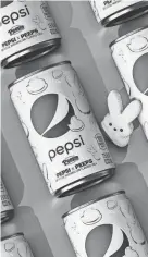  ?? PEPSICO ?? For a limited time the Pepsi X Peeps soft drink, described as having a “pillowy-soft marshmallo­w cola flavor,” will be available in mini-can multipacks and 20 oz. bottles.