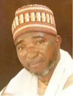  ??  ?? Sheikh Salihu Abere, the Acting Chief Imam of Ebiraland